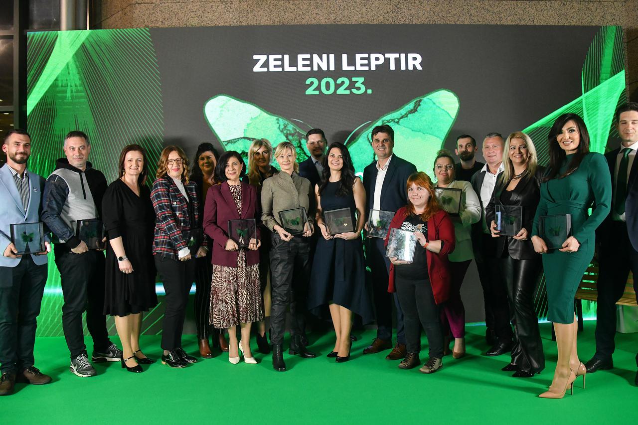 Zagreb: Dodjela nagrada "Zeleni leptir"