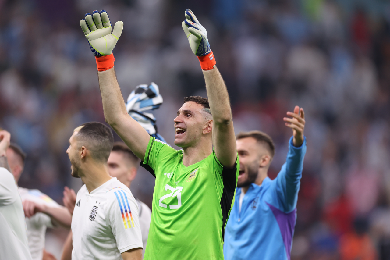KATAR 2022 - Argentinski igrači slave ulazak u finale Svjetskog prvenstva 