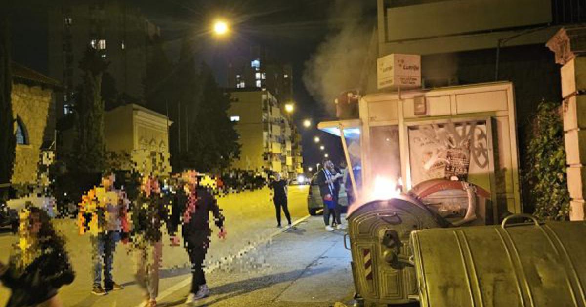 Galerija FOTO Kaos Se Sa Stadiona Prelio Na Ulice Splita Torcida