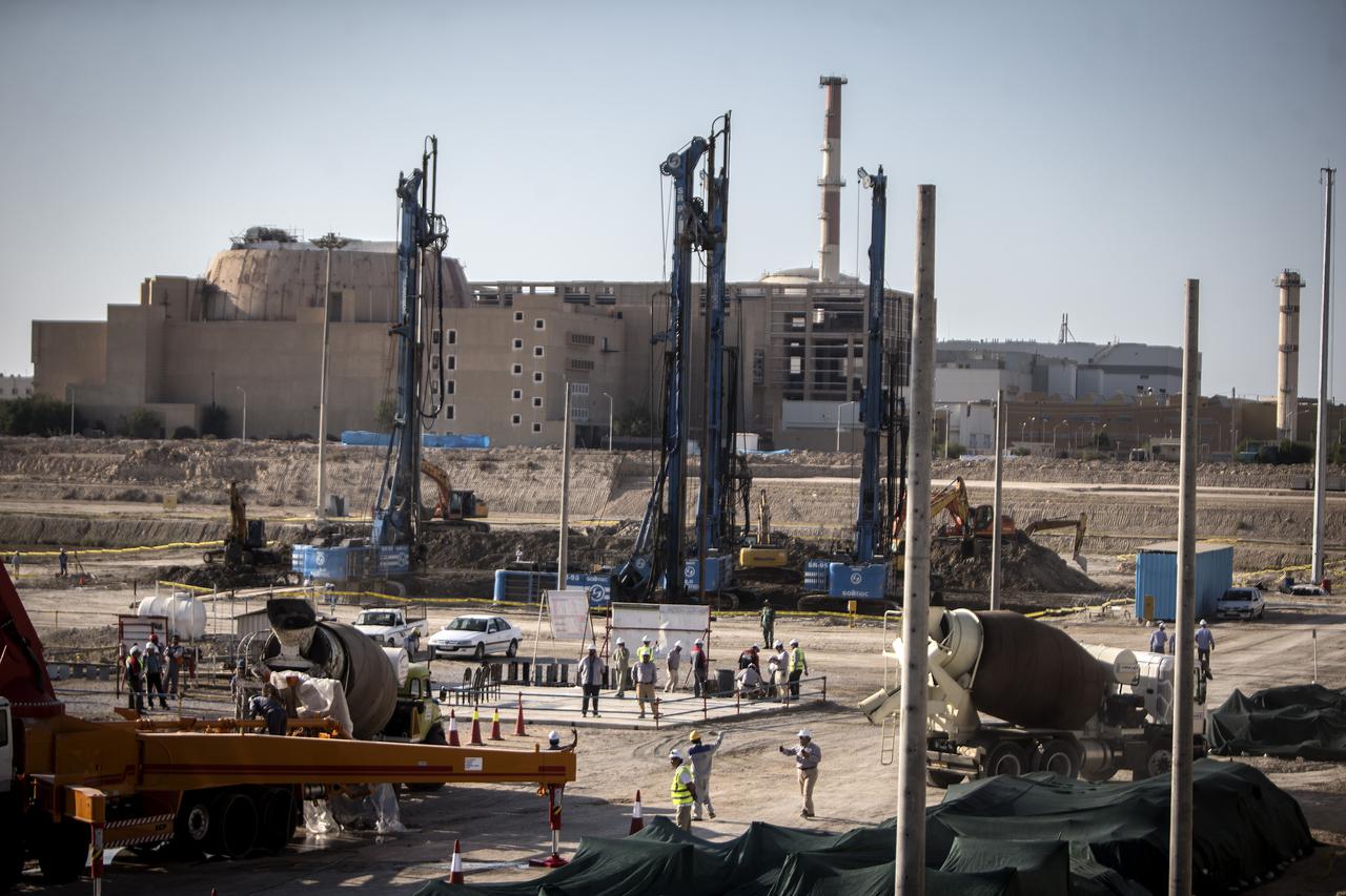 Započela druga faza gradnje iranske nuklearne elektrane Bushehr