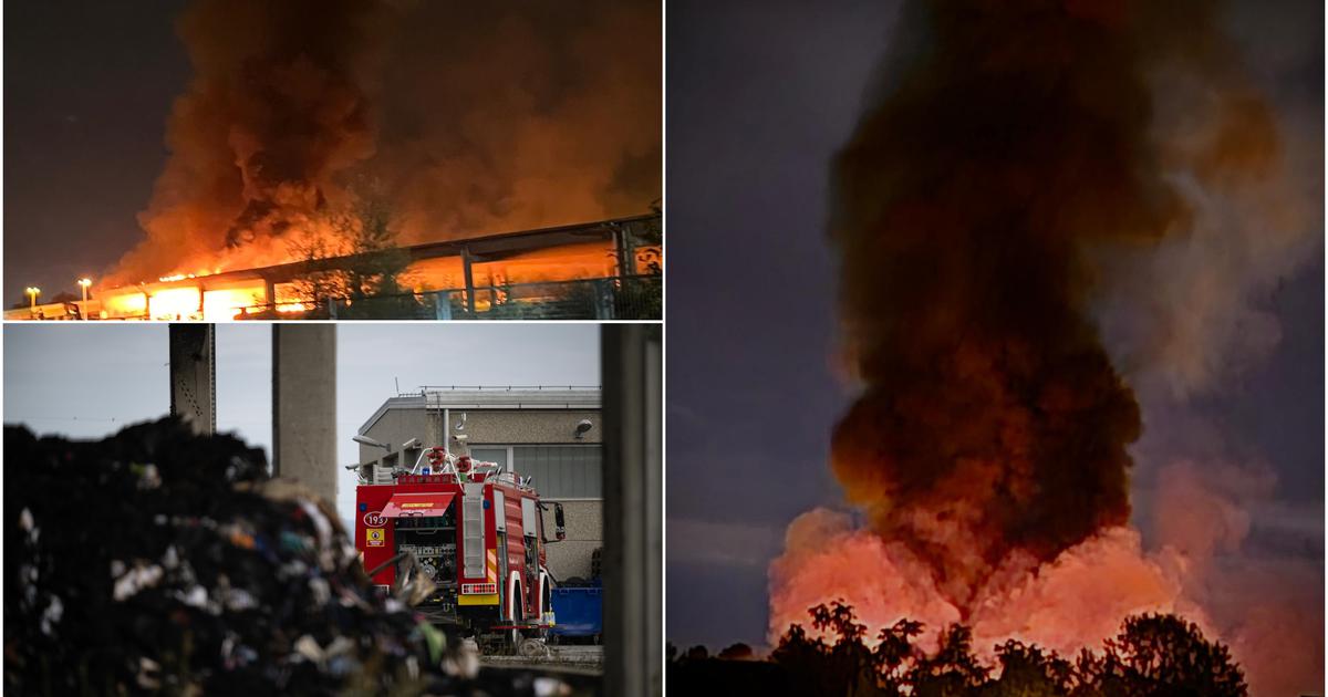 FOTO VIDEO Pogledajte buktinju koja je izbila noćas na Jakuševcu Čuo