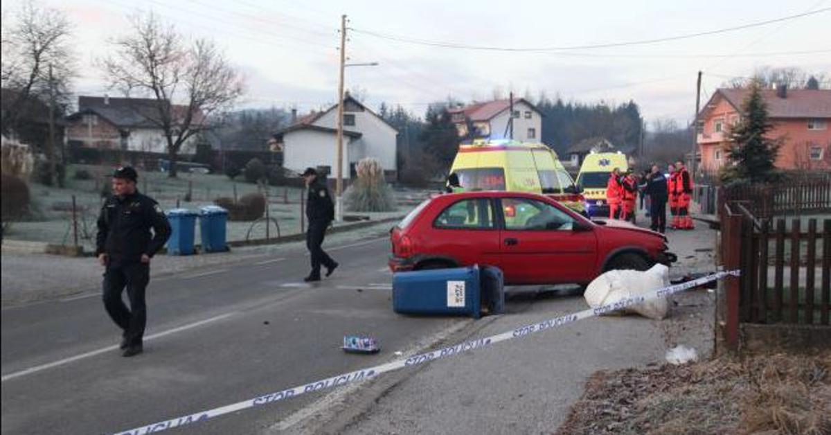 Galerija Tragedija u Zagorju Auto sletio s ceste pješakinja poginula