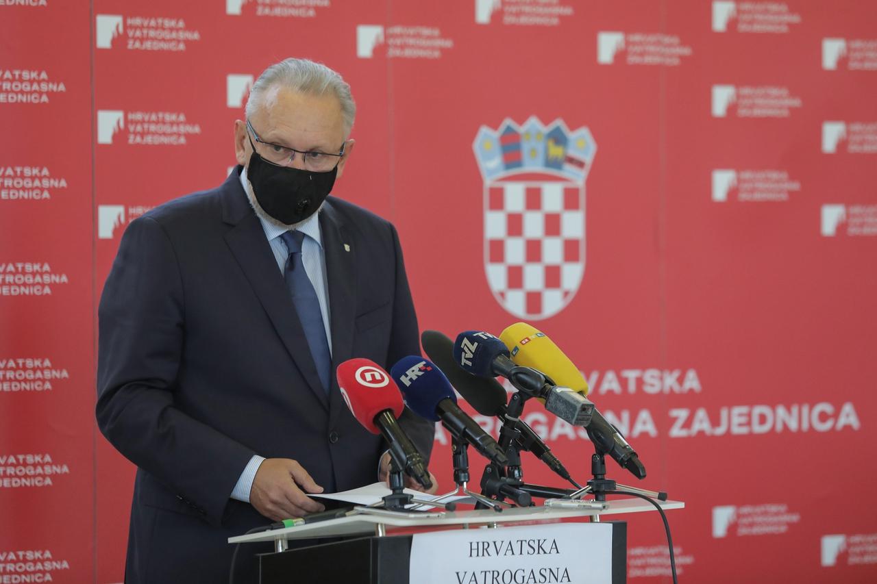 Zagreb: Održana je konferenciji za medije na temu: analiza protupožarne sezone 2020.