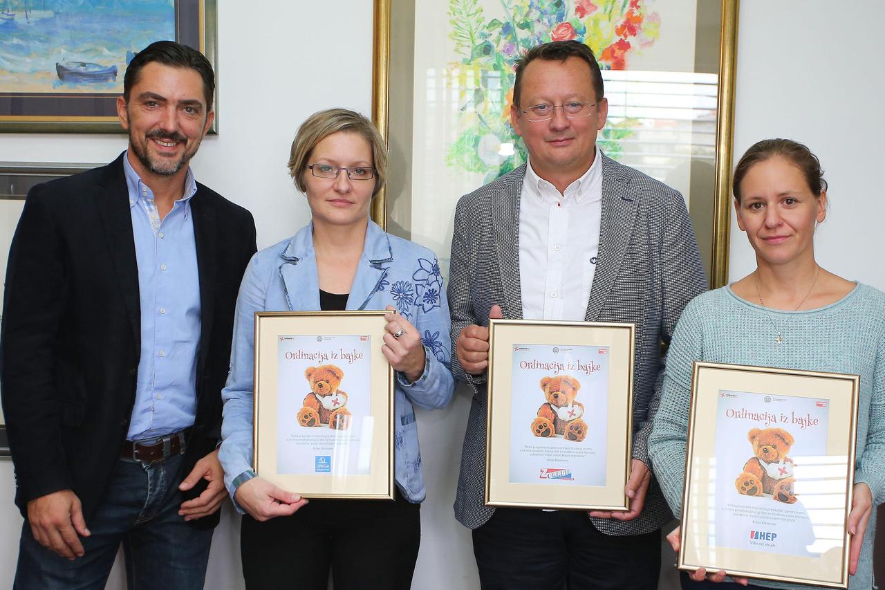 Svečanost dodjele plaketa zahvale za uređenje prostorija Klinike Vuk Vrhovac