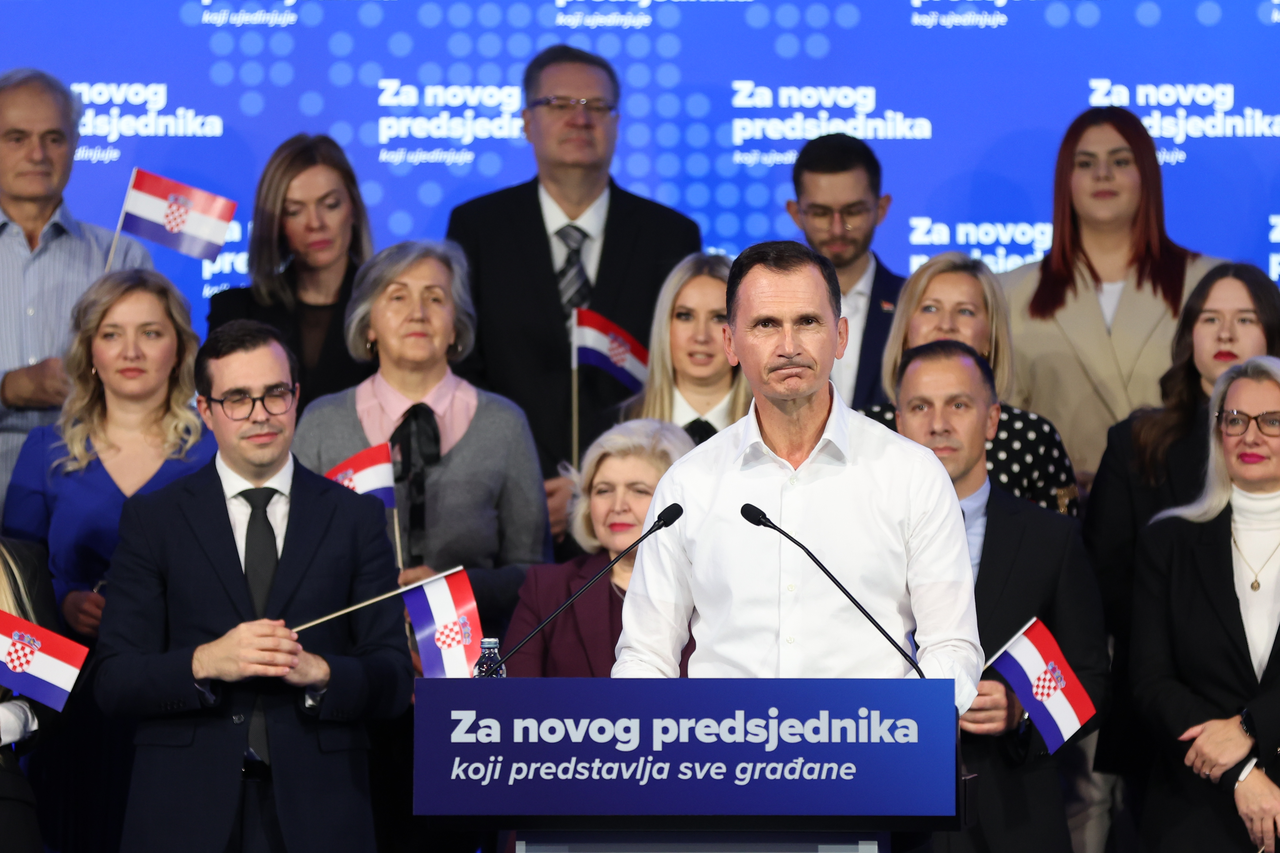 Zagreb: Predsjednički kandidat Dragan Primorac predstavio svoj izborni program