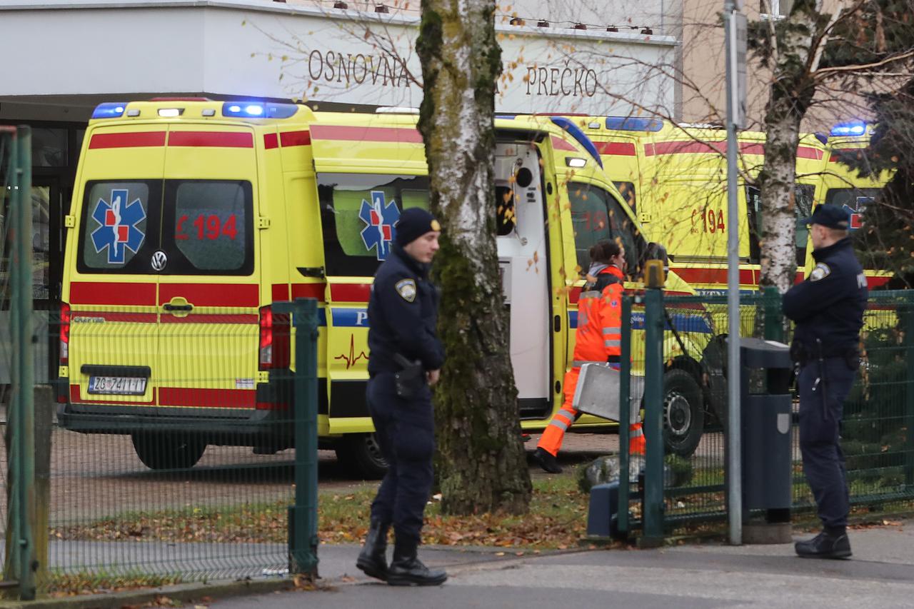 Napad nožem u zagrebačkoj školi, ranjena učiteljica i učenici