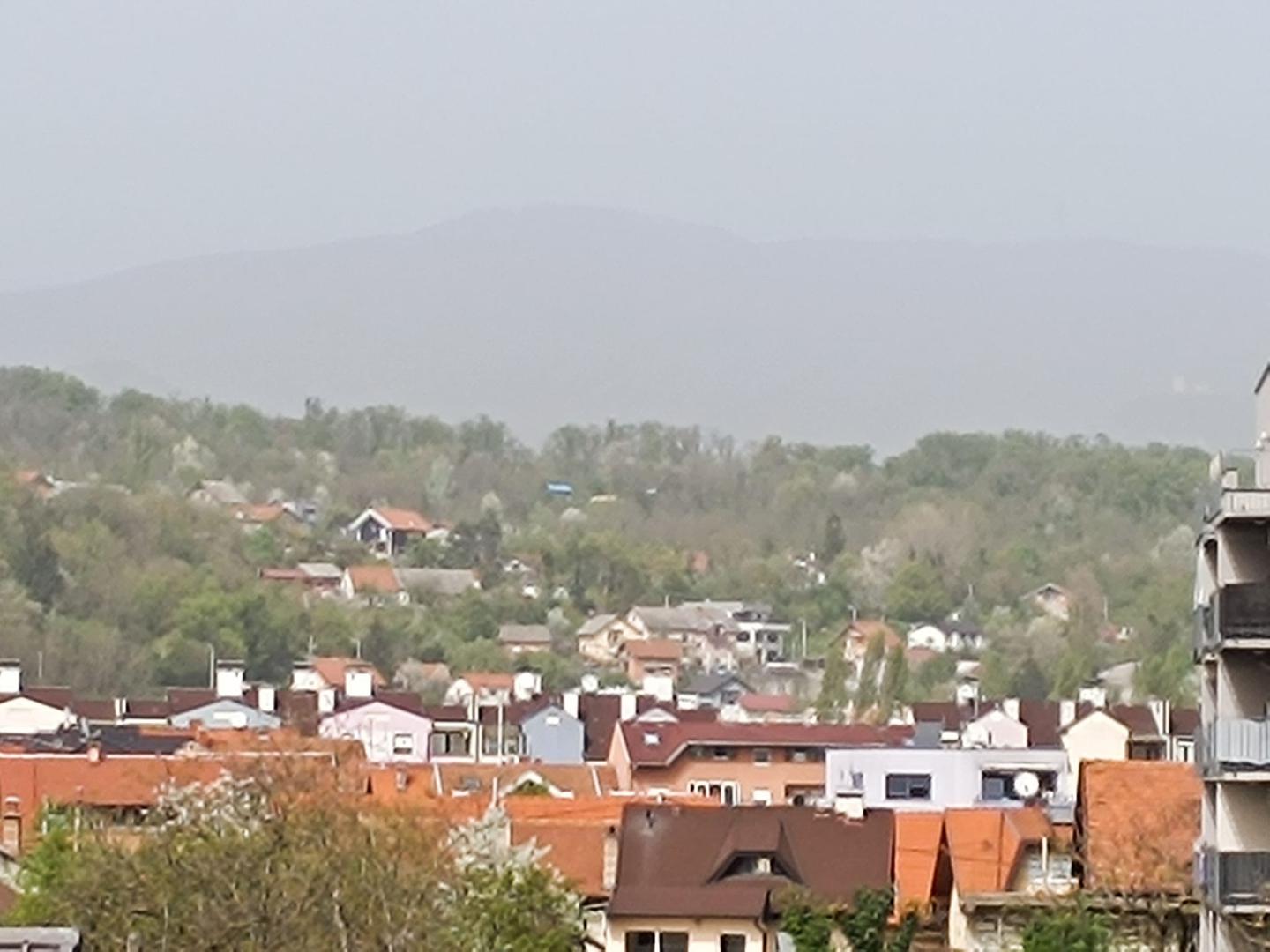 Ovako danas izgleda pogled prema Sljemenu