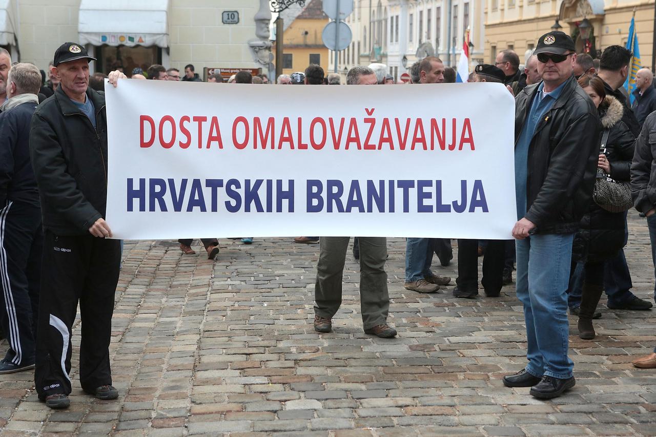 Branitelji prosvjed