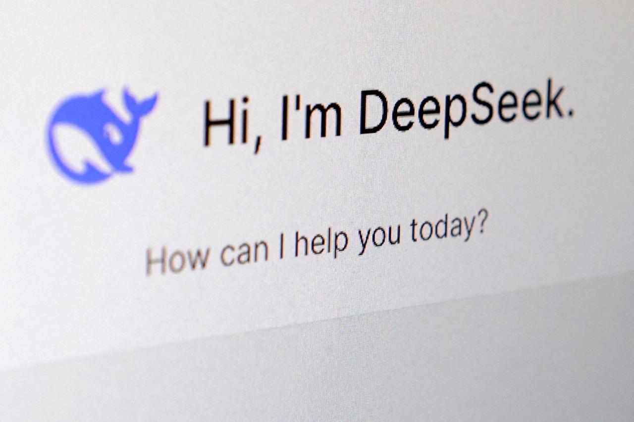 FILE PHOTO: Illustration shows Deepseek app