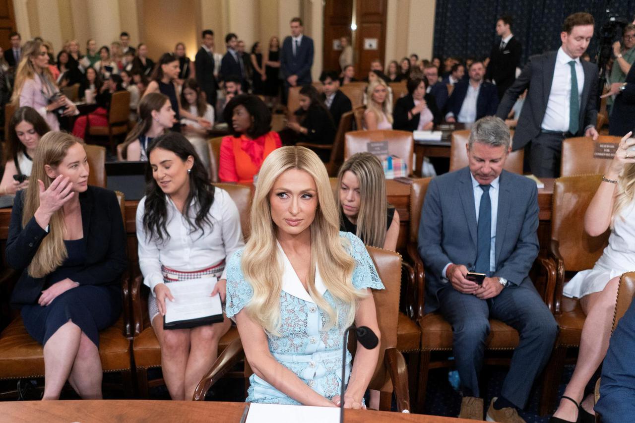 Paris Hilton testifies before U.S. House Ways and Means Committee