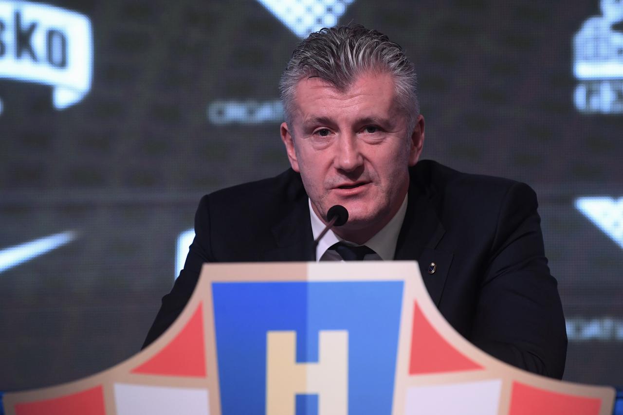 Zagreb: Davor Šuker održao konferenciju za medije nakon skupštine HNS-a