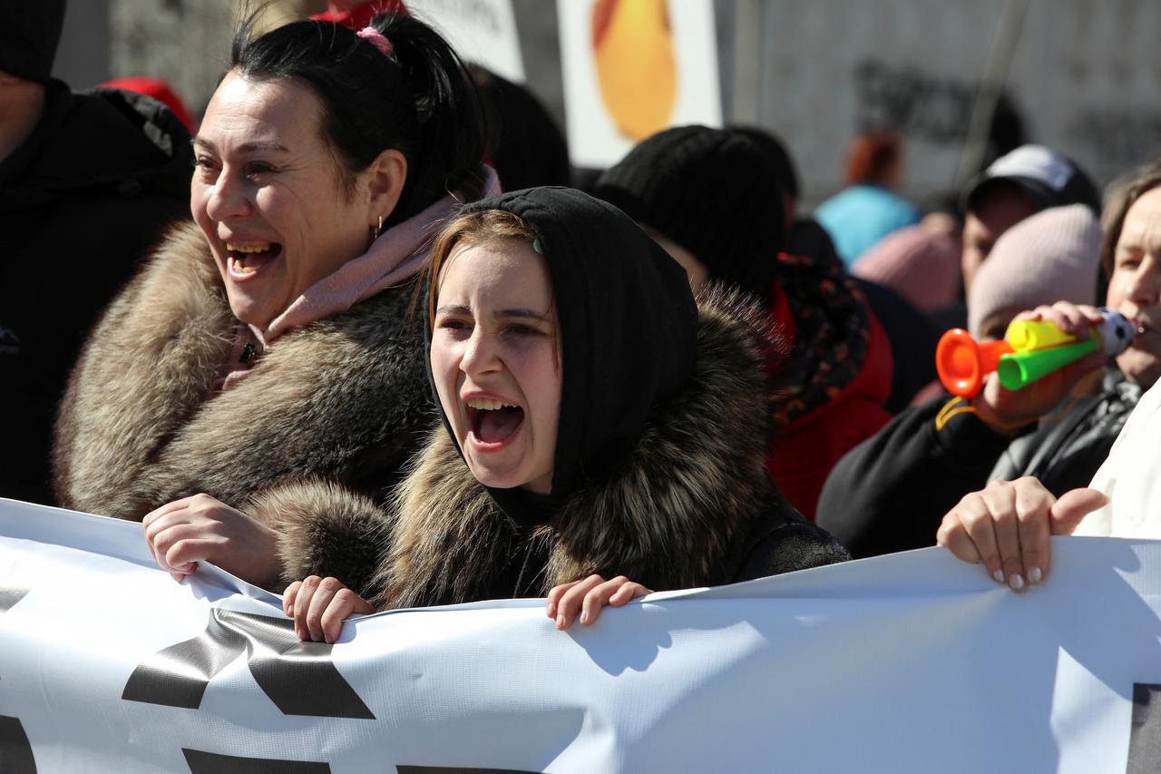 Opposition rally in Chisinau