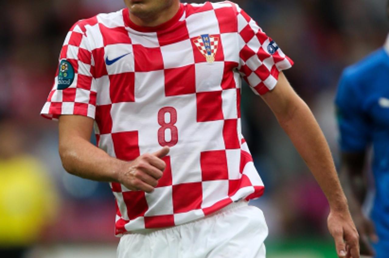 'Croatia's Ognjen Vukojevic Photo: Press Association/Pixsell'