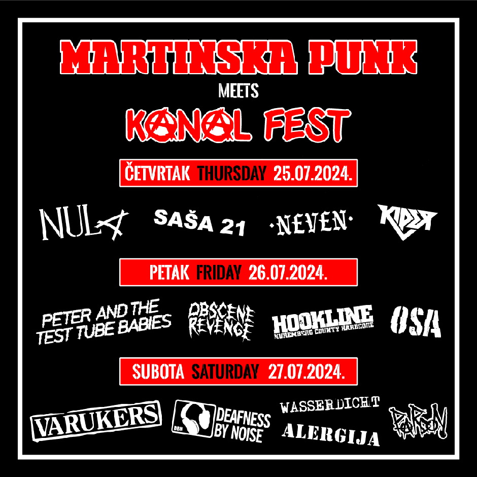 Martinska Punk meets Kanal Festu