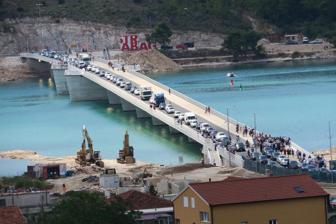Nakon 50 godina otvoren most Trogir - Čiovo