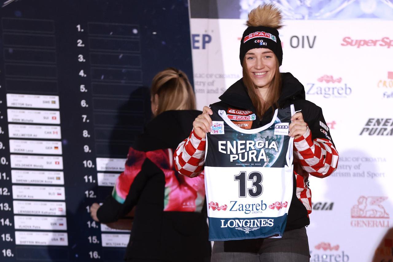 Zagreb: Javno izvla?enje startnih brojeva za slalomsku utrku "Snow Queen Trophy" 