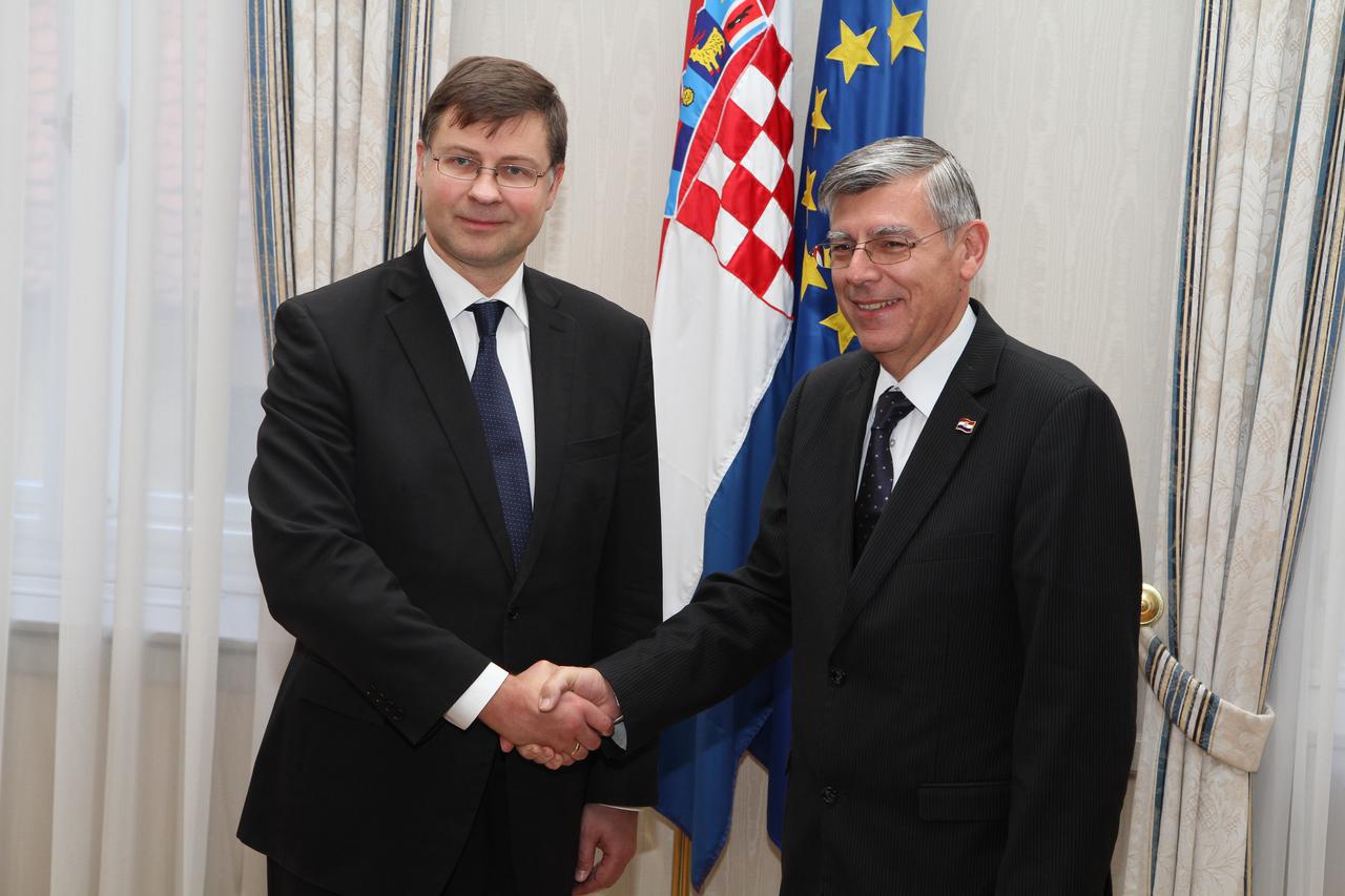 Valdis Dombrovskis, željko reiner