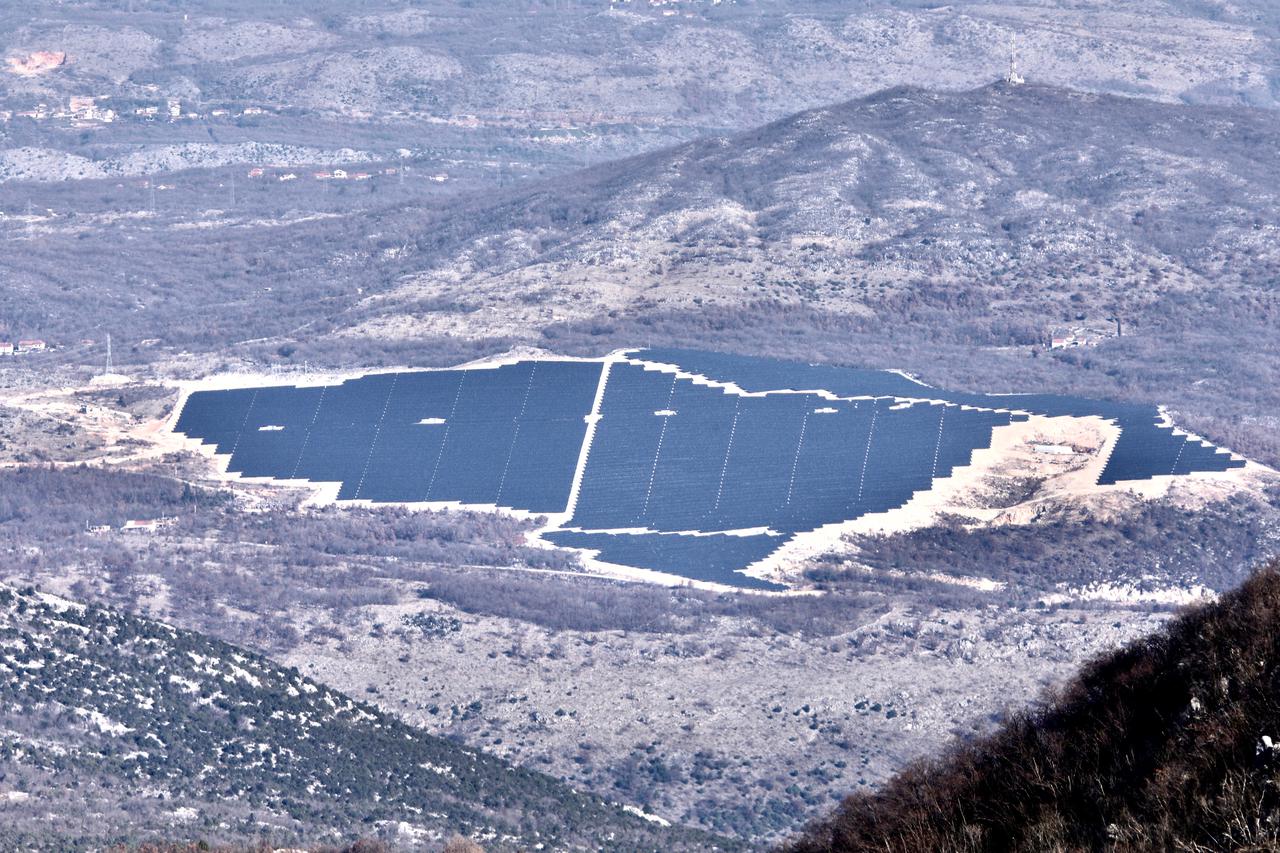 Solarna elektrana Petnjik na području Gruda, najveća solarna elektrana u BiH