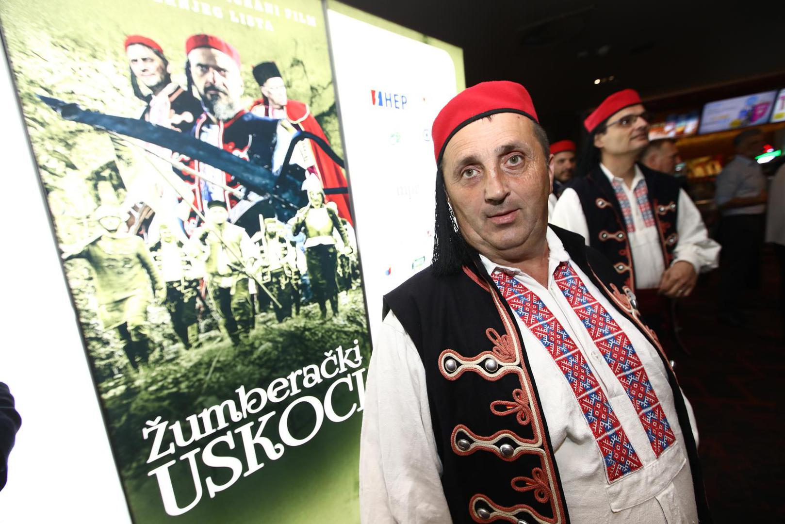 14.06.2022.Zagreb- Premijera dokumentarno igranog filma Vecernjeg lista  "Zumberacki uskoci" u Branimir Mingele Mallu.
 Photo: Boris Scitar/Vecernji list/PIXSELL