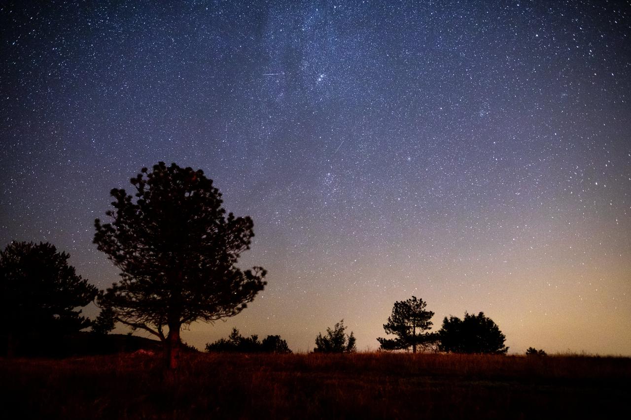 Meteoritska kiša začarala je zvjezdano nebo iznad Svilaje