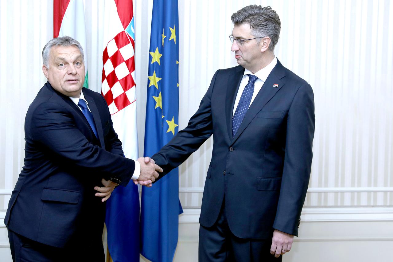 Andrej Plenković i Viktor Orban