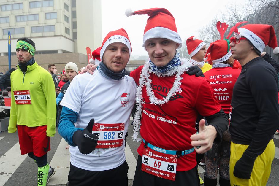 Zagreb: Humanitarna utrka Zagreb Advent Run, utrci se priključili i poznati