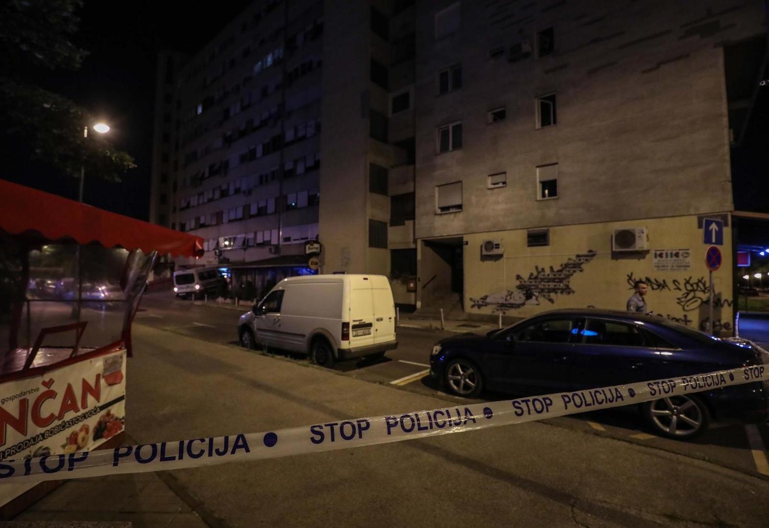 12.08.2020,Zagreb - Nakon pucnjave u naselju Dugave ,specijalna policija pretrazuje zgradu na adresi Vajdin vijenac 18 u potrazi za pociniteljima.
Photo: Jurica Galoic/PIXSELL