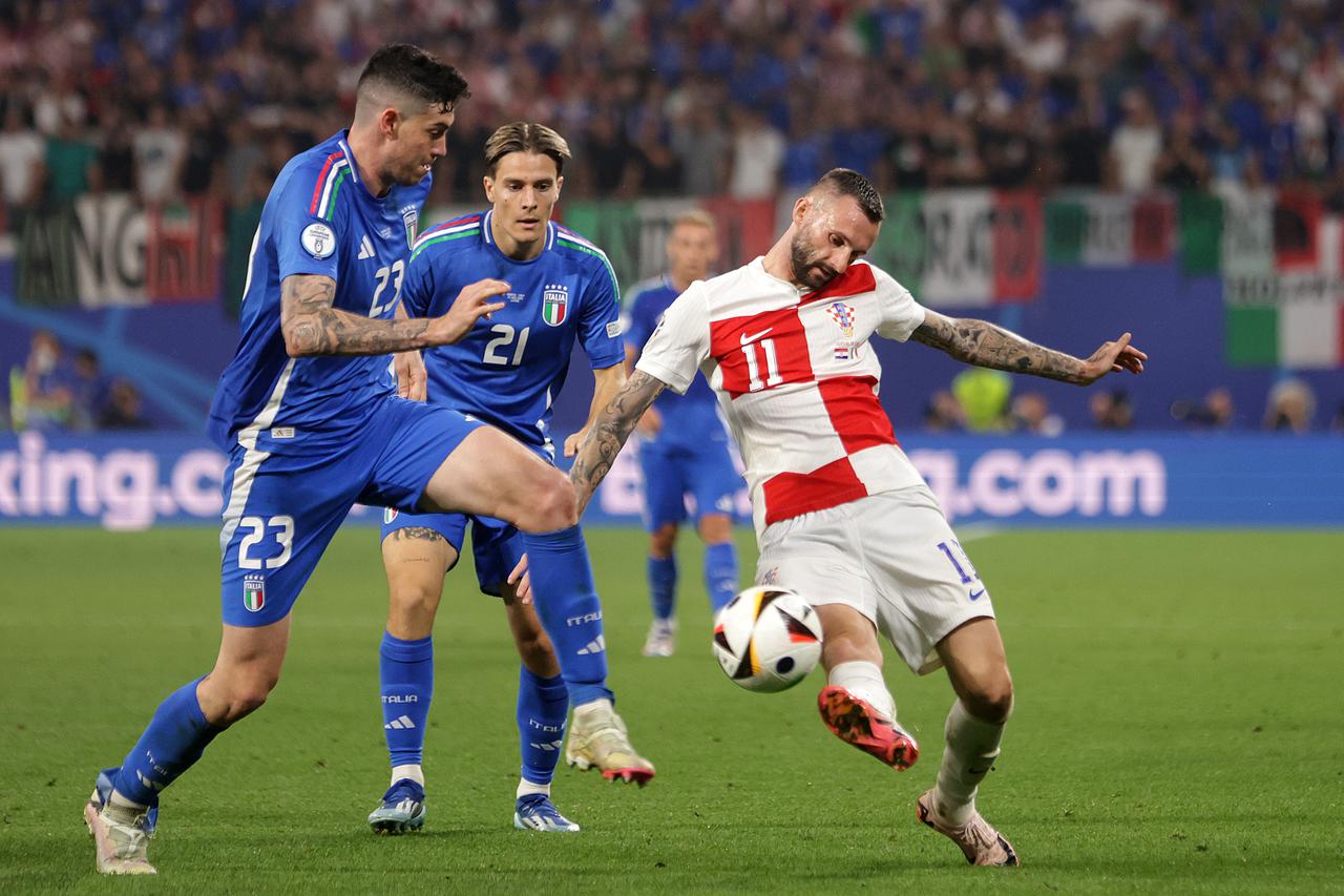 Leipzig: Susret Hrvatske i Italije u 3. kolu skupine B na Europskom prvenstvu