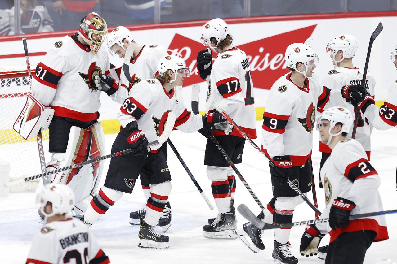 NHL: Ottawa Senators at Winnipeg Jets