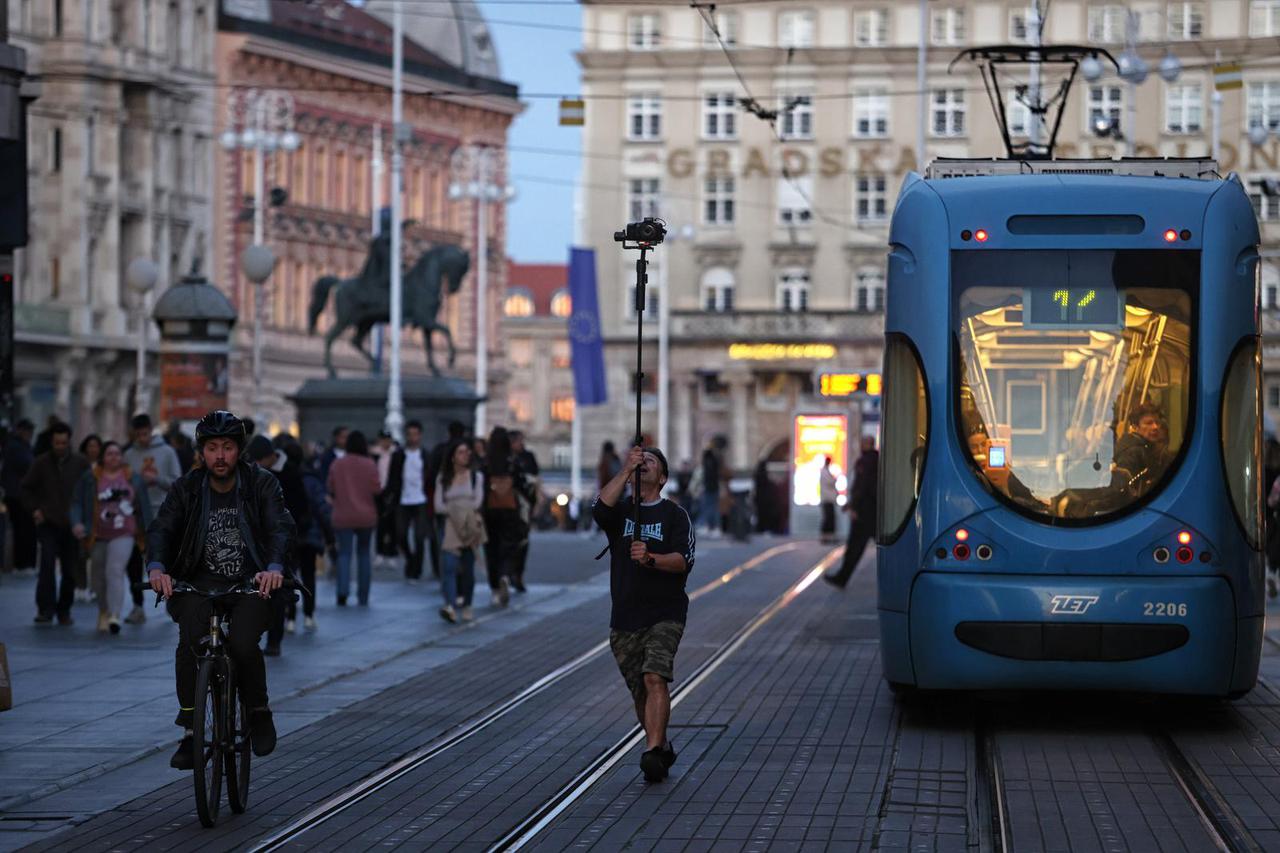 Centar Zagreba u popodnevnim satima