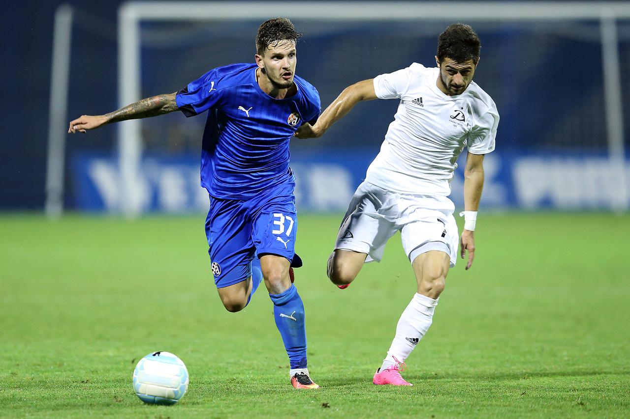 26.07.2016., Stadion Maksimir, Zagreb - Trece pretkolo Lige prvaka, utakmica GNK Dinamo - FC Dinamo Tbilisi. Petar Stojanovic.  Photo: Goran Stanzl/PIXSELL