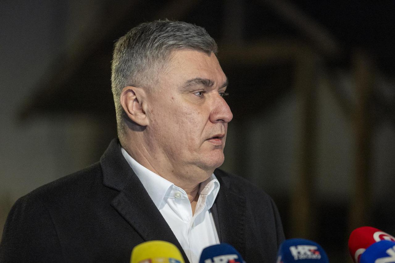 Valpovo: Predsjednik Milanović dao izjavu nakon sastanka s gradonačelnikom