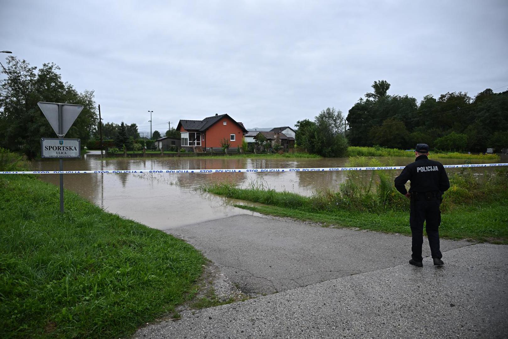 05.08.2023., Drenje Brdovecko - Ugrozene kuce u Drenju Brdoveckom Photo: Davor Puklavec/PIXSELL