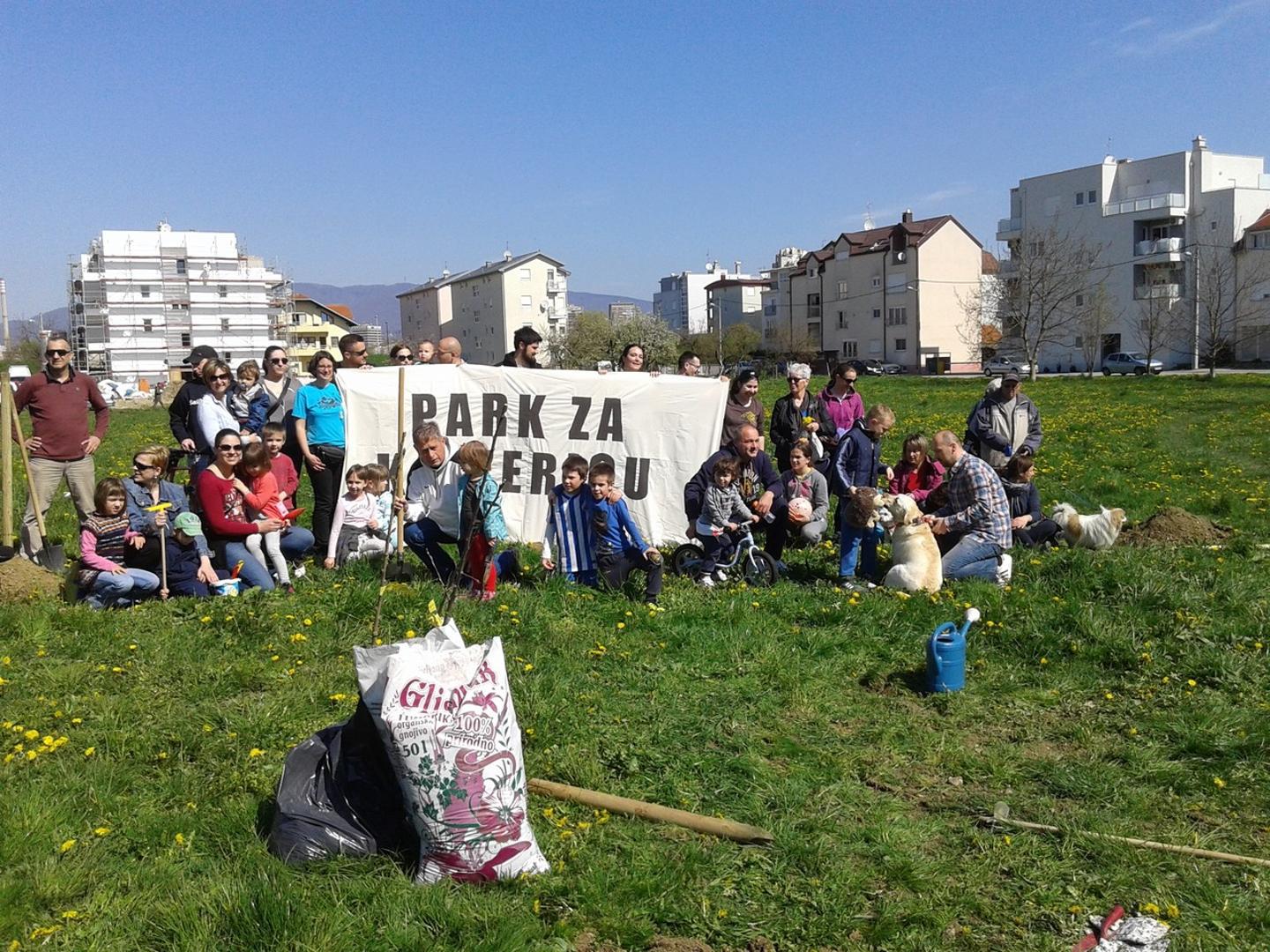 Bitka koja traje godinama - Stanovnici su protiv toga da se u zelenoj oazi u Bencekovićevoj išta gradi