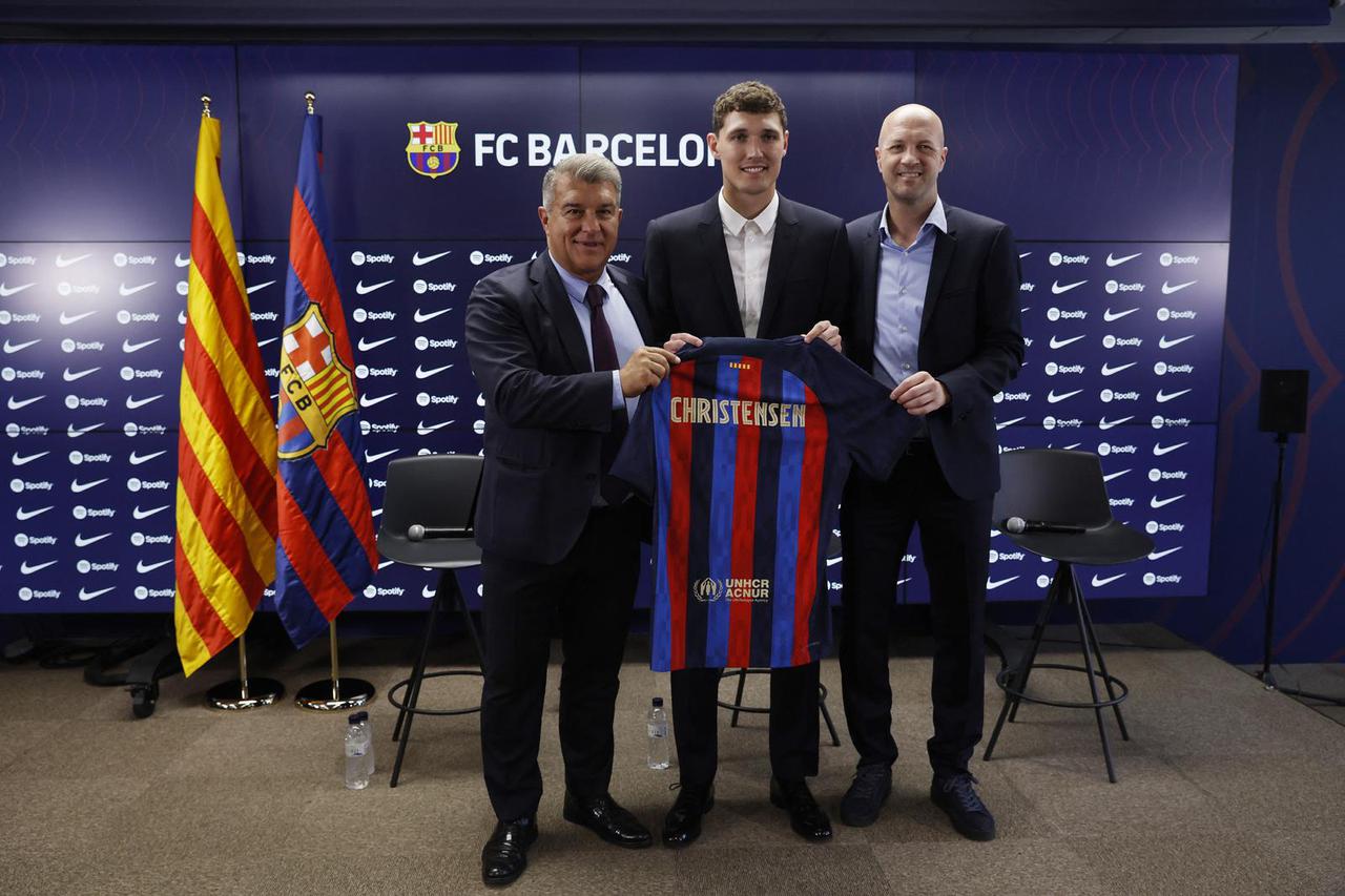 LaLiga - FC Barcelona unveil Andreas Christensen