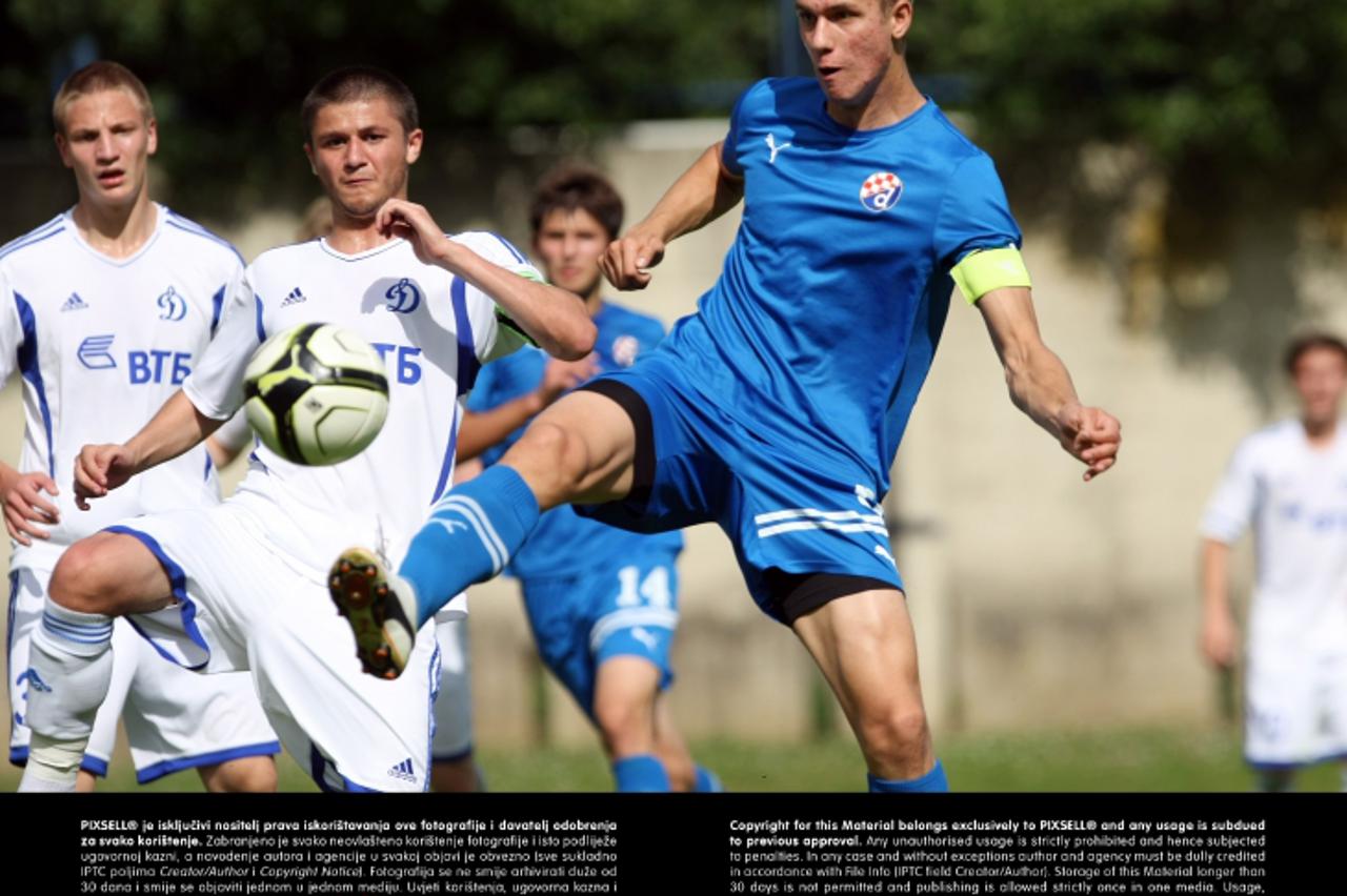 '08.06.2012., pomocni stadion na Maksimiru, Zagreb - Memorijalni turnir Mladen Ramljak, skupina A, utakmica kadeta GNK Dinamo - Dinamo Moskva.  Photo: Goran Jakus/PIXSELL'