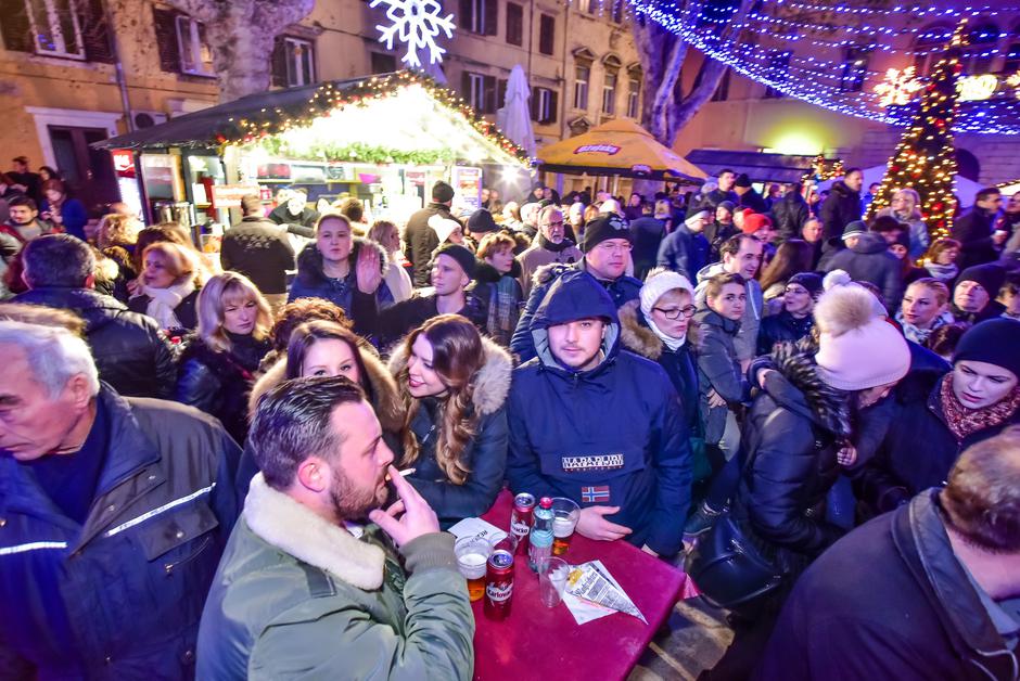 Doček Nove godine u Zadru