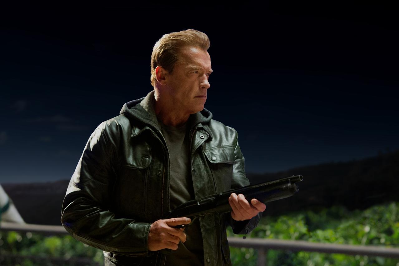 Arnold Schwarzenegger in TERMINATOR GENISYS