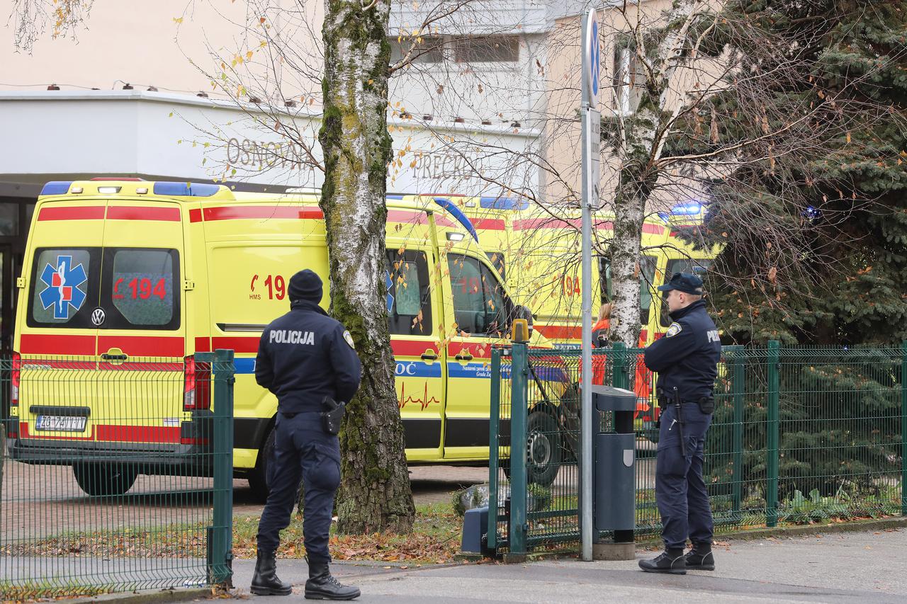 Napad nožem u zagrebačkoj školi, ranjena učiteljica i učenici