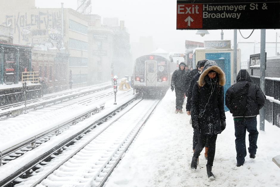 Snježna mećava u New Yorku