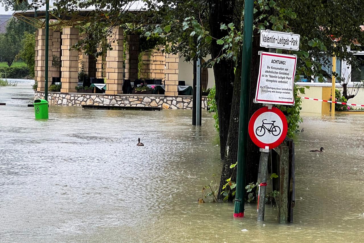 Heavy rainfall and floods in southern Austria