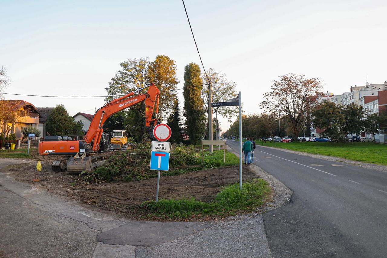 Zagreb:  Reportaža o proširenju Sarajevske ulice