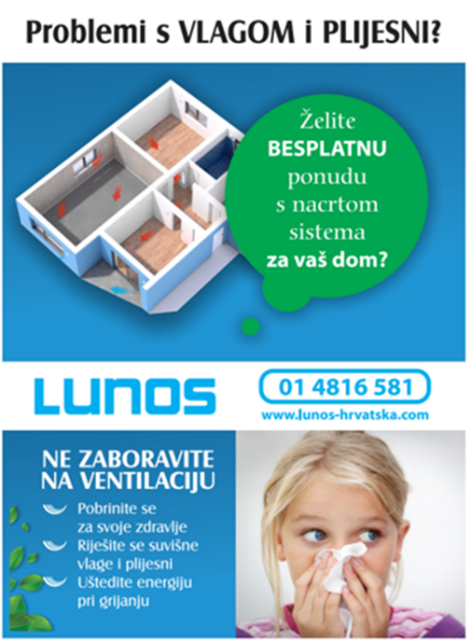 Ventilacijski sustav Lunos