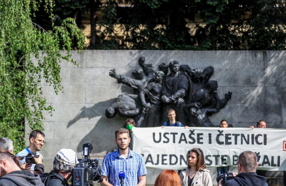 Zagreb: Radnička fronta održala konferenciju povodom obilježavanja Bleiburga