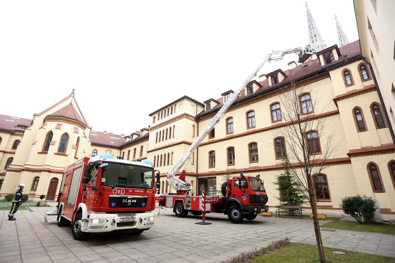 Izbio požar u prostorima Nadbiskupskog bogoslovnog sjemeništa