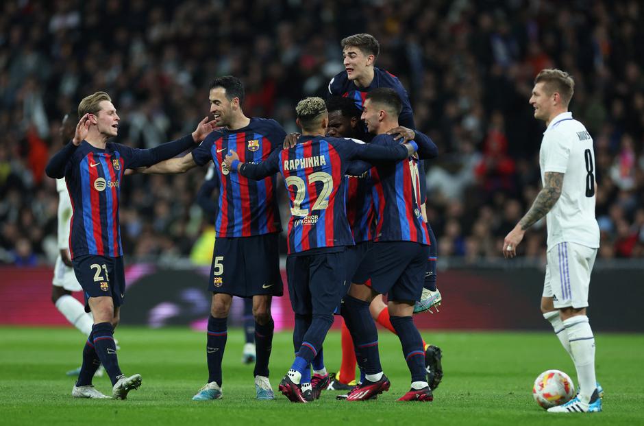 Copa del Rey - Semi Final - First Leg - Real Madrid v FC Barcelona