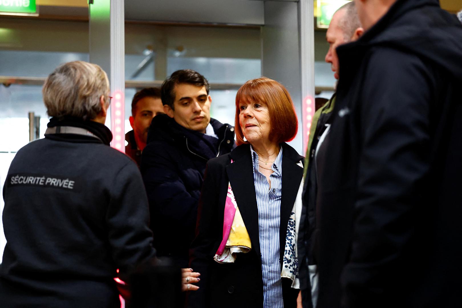 Frenchwoman Gisele Pelicot, the victim of an alleged mass rape orchestrated by her then-husband Dominique Pelicot at their home in the southern French town of Mazan, arrives with her lawyers Stephane Babonneau and Antoine Camus to attend the verdict in the trial for Dominique Pelicot and 50 co-accused, at the courthouse in Avignon, France, December 19, 2024. REUTERS/Manon Cruz Photo: Manon Cruz/REUTERS