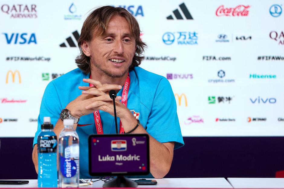 KATAR 2022 - Zlatko Dalić i Luka Modrić održali konferenciju za medije 