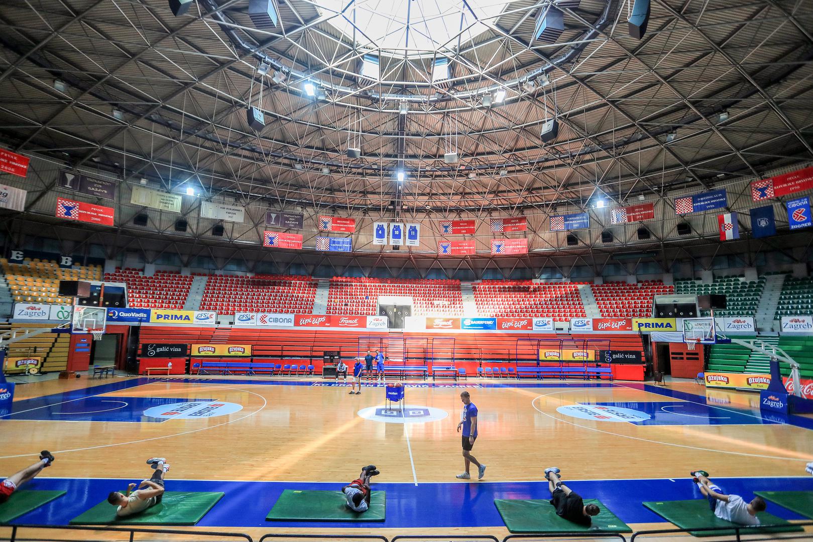 15.09.2020., Zagreb - U KC Drazen Petrovic odrzan trening KK Cibone.
Photo: Slavko Midzor/PIXSELL