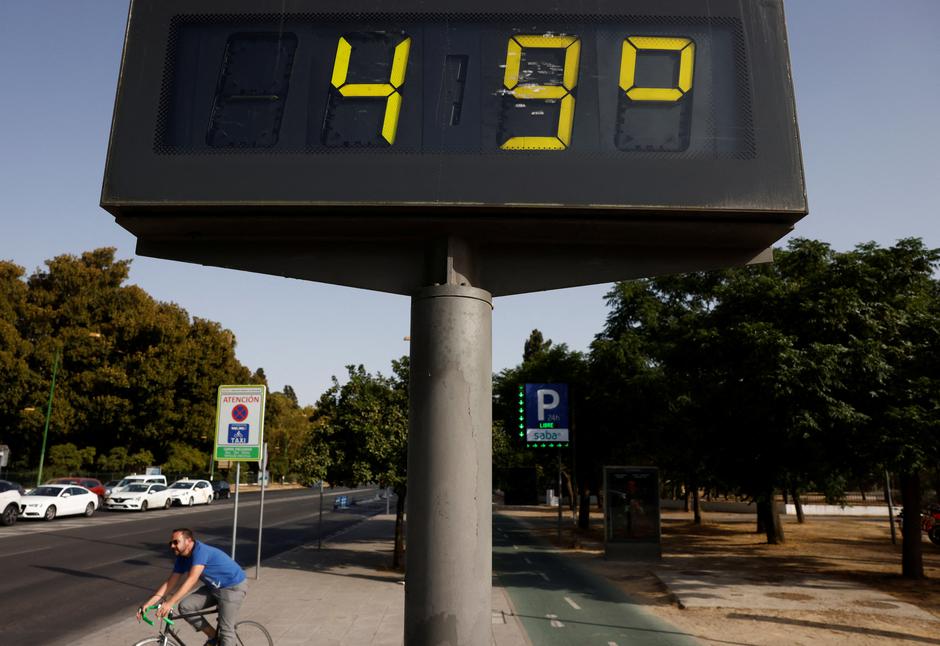 Heatwave in Seville